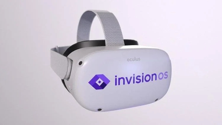InVisionOS runs on the portable Oculus Quest2 by Meta