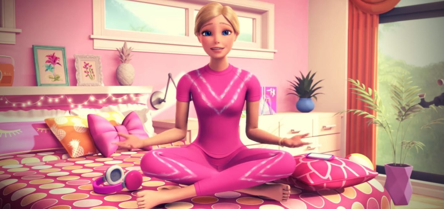 Breathe with Barbie, a Vlog in partnership with Headspace