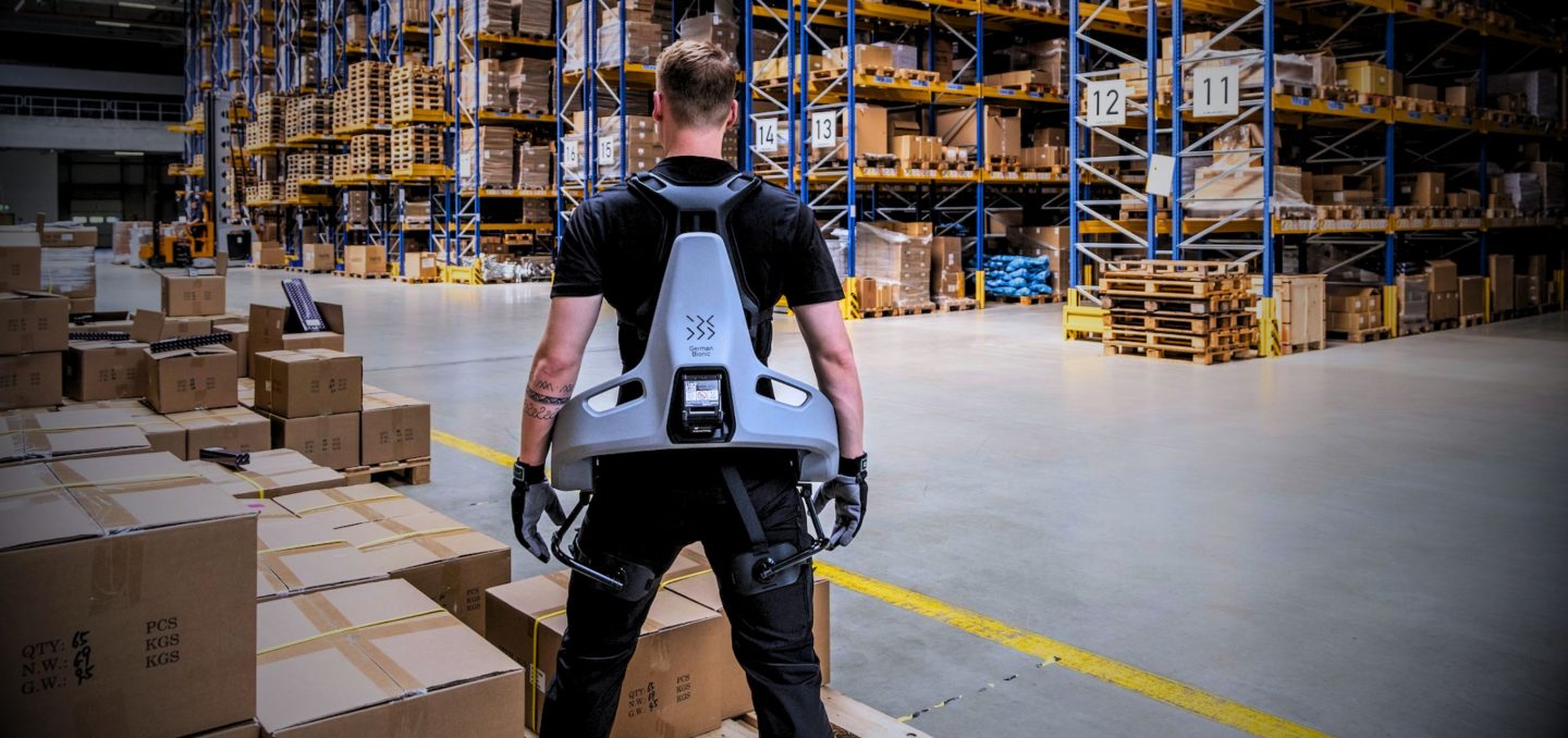 German Bionic Unveils Exia: The World's First Augmented AI-Powered Exoskeleton